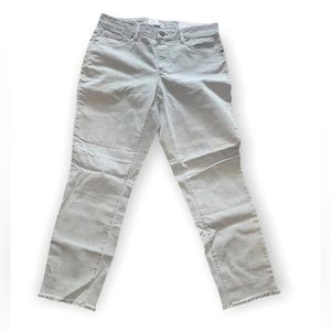 LOFT Women’s Sage Green Skinny Crop Jeans